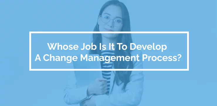 Whose Job Is It To Develop A Change Management Process_