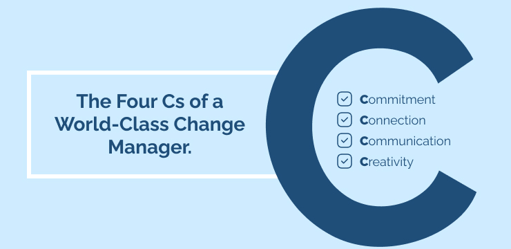 The Four Cs of a World-Class Change Manager.