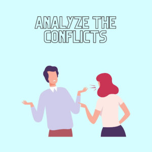 Illustration on analyzing the conflicts