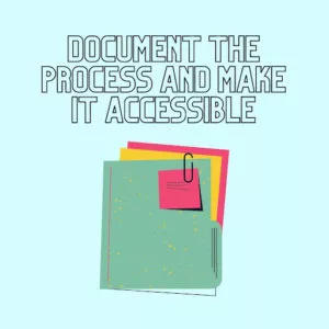 Illustration to document the process and making it accessible for everyone