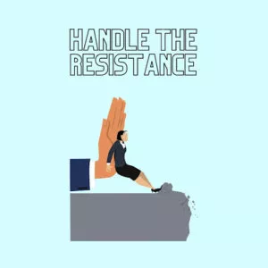 Illustration on handling the resistance