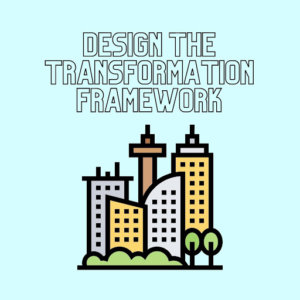 Design the evolution’s framework illustration