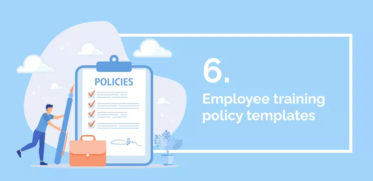 6 Employee training policy templates