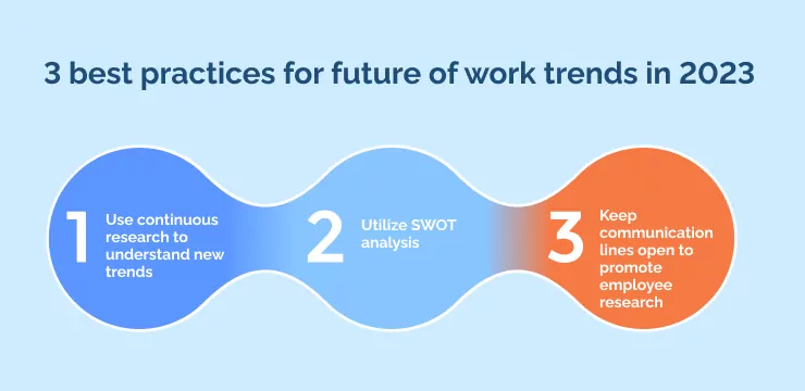 3 best practices for future of work trends in 2023