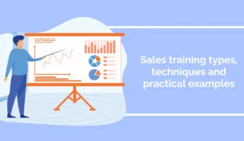 Sales training types, techniques and practical examples