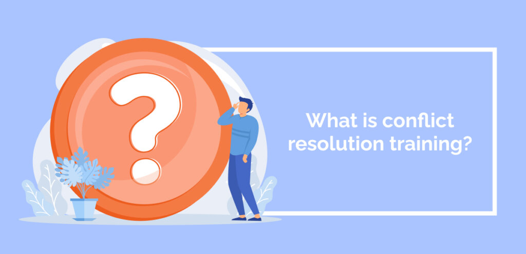 What is conflict resolution training_